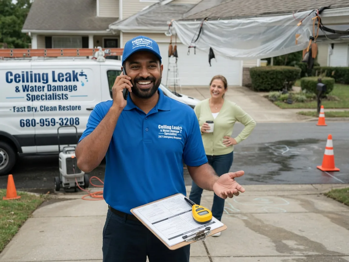 Ceiling Leak Cleanup Moscow, KS FAQs